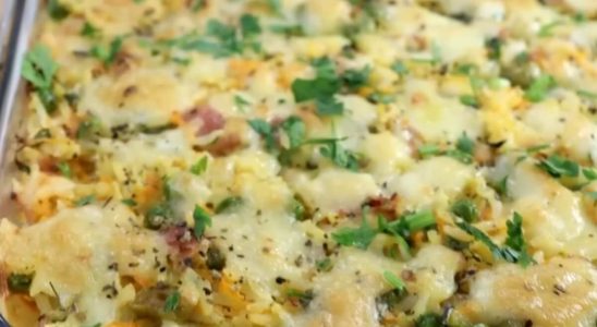 arroz de forno cremoso