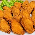 asinha de frango frita