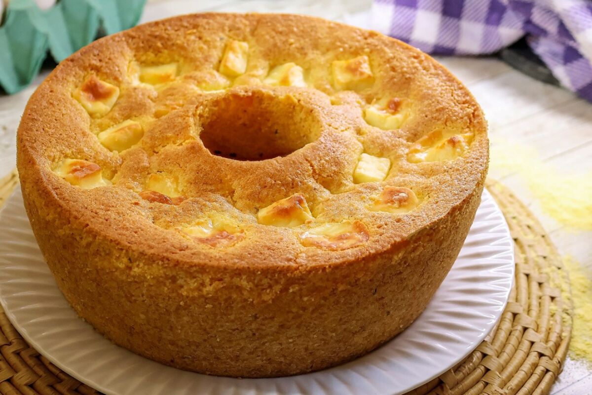 bolo de angú de fubá