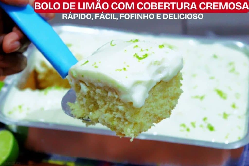 bolo de limão