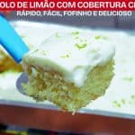 bolo de limão