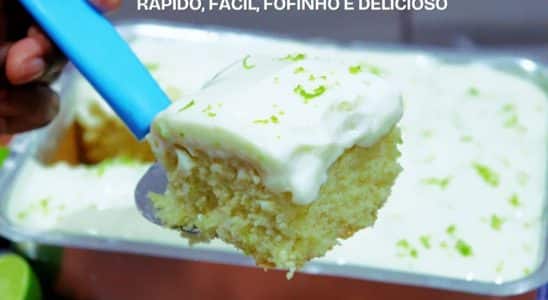 bolo de limão