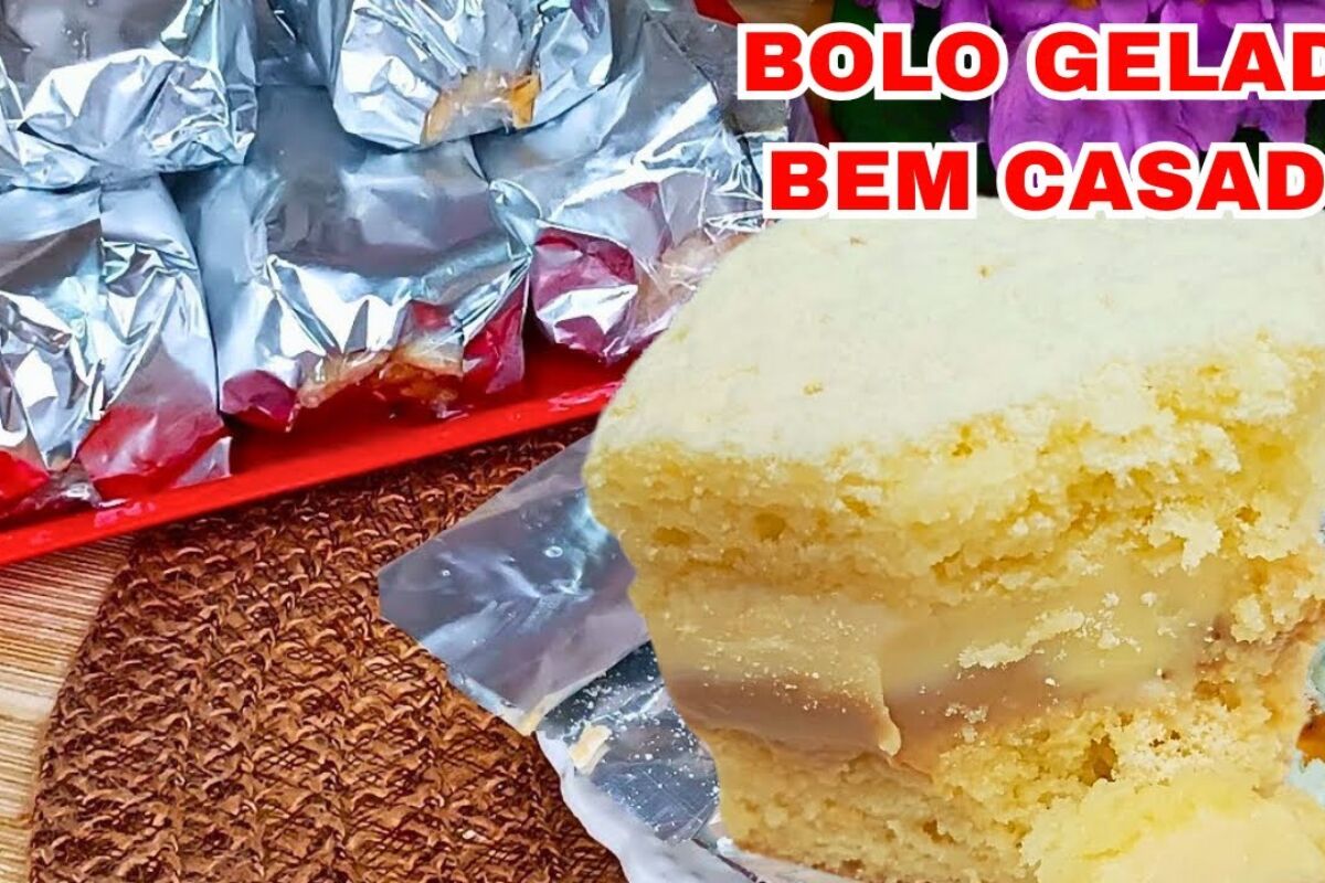 bolo gelado bem casado