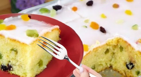 bolo natalino simples