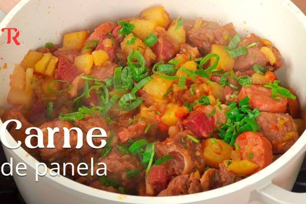 carne de panela com batata