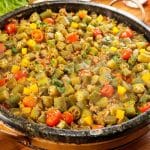 carne moída com quiabo