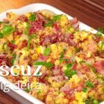 cuscuz de frigideira