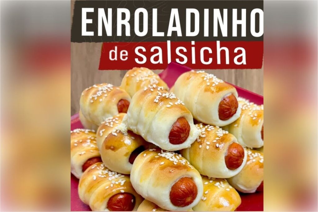 enroladinho de salsicha