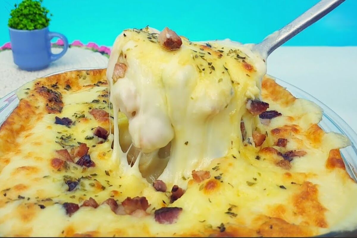 Frango com creme de batata e bacon: a melhor receita para surpreender na ceia de réveillon 190 frango com creme de batata