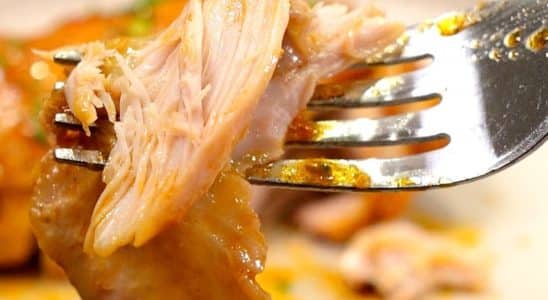 frango na panela de pressão