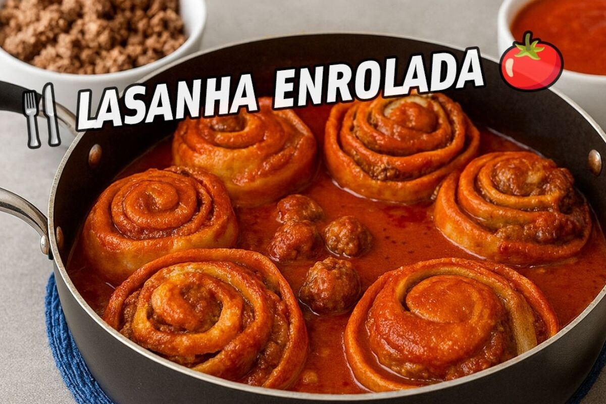 lasanha caracol