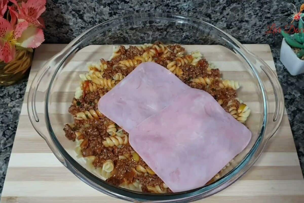 lasanha de macarrão