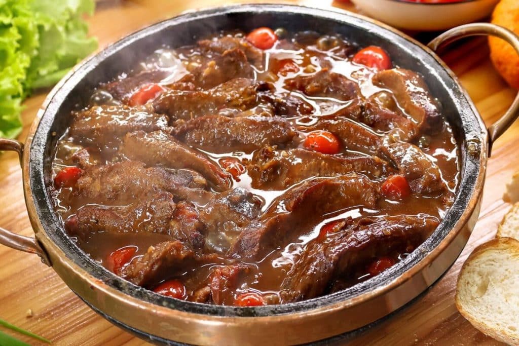 lingua de boi à moda mineira