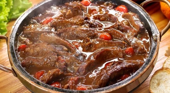 lingua de boi à moda mineira