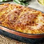 Macarrão cremoso de forno: simples, fácil e diferente de tudo que você já viu. 1 macarrão cremoso de forno