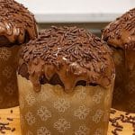 panetone de chocolate