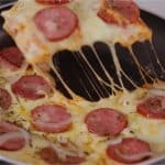 pizza de frigideira