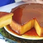 pudim cremoso de restaurante