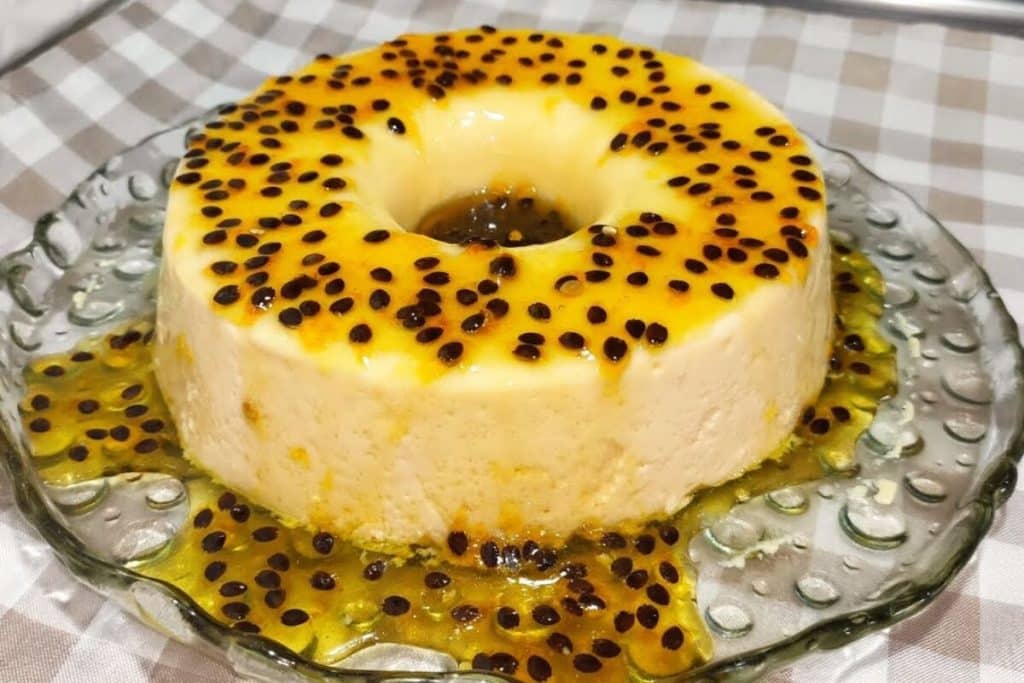 pudim de maracujá
