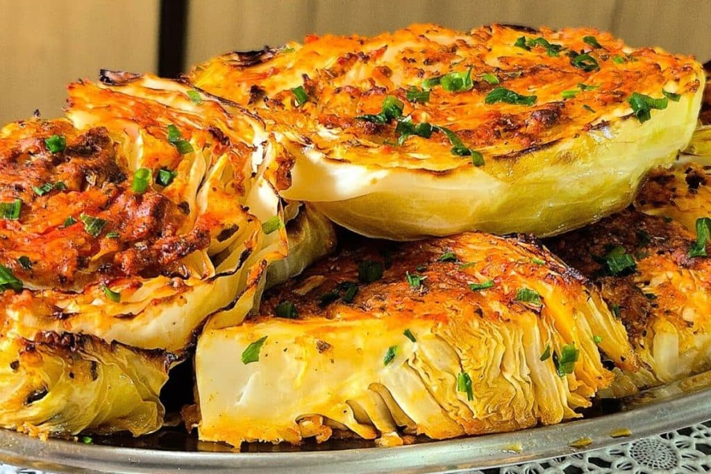 repolho assado temperado