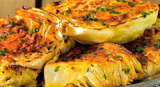 repolho assado temperado