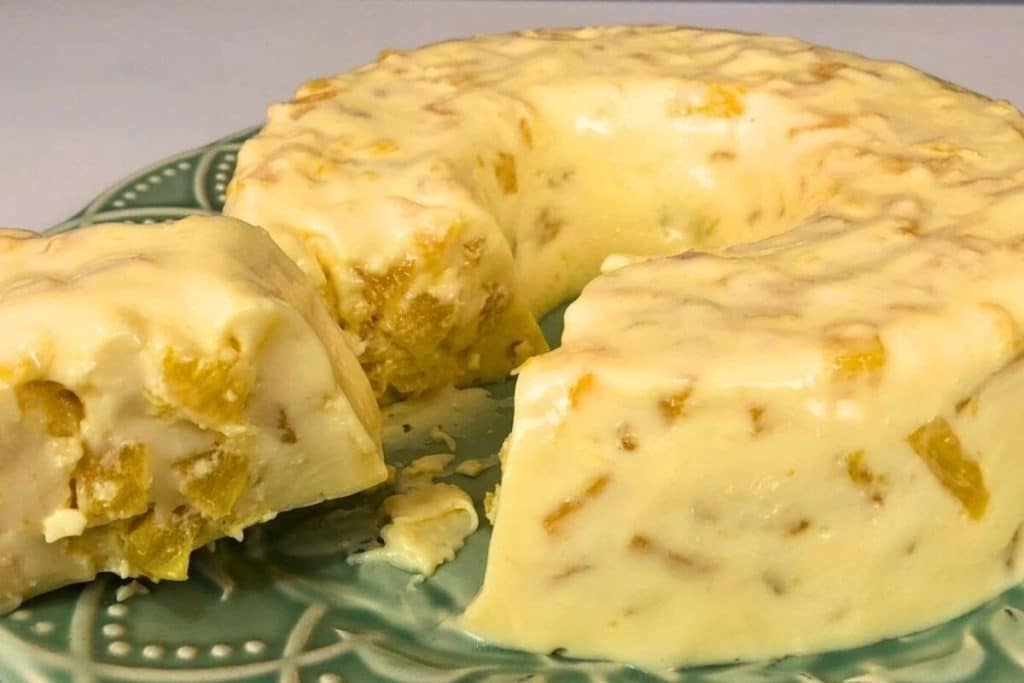 sobremesa de abacaxi