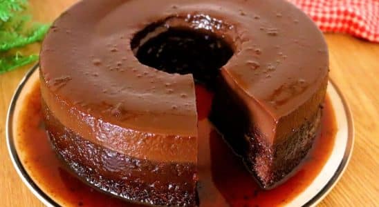 sobremesa de chocolate