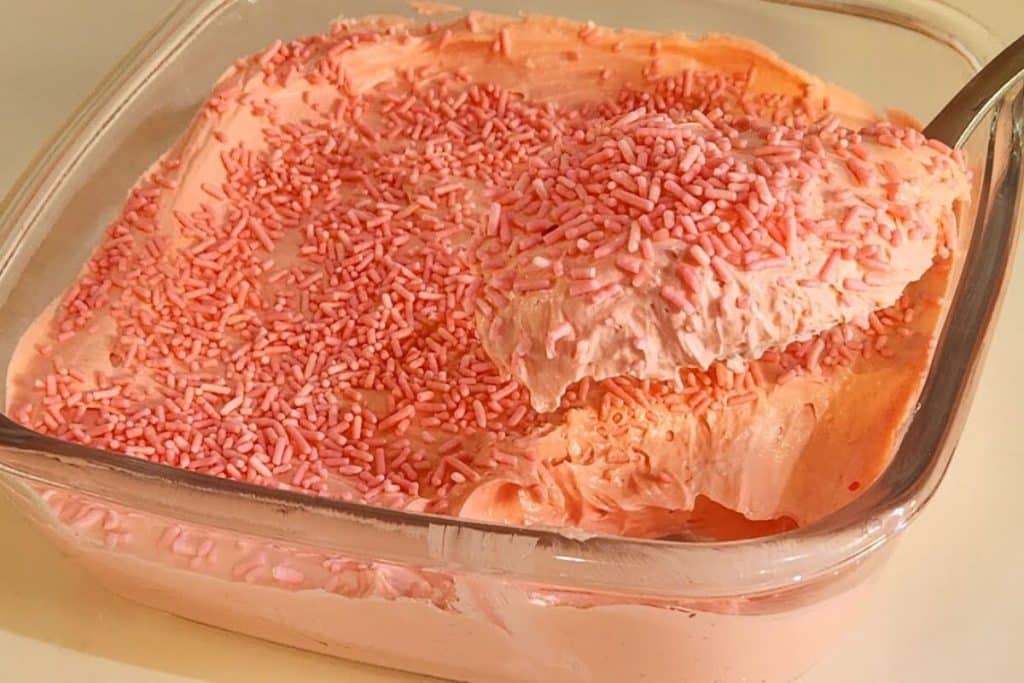 sobremesa de morango