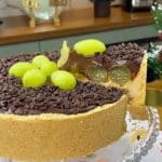 torta trufada de uva