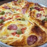 torta pão de linguiça