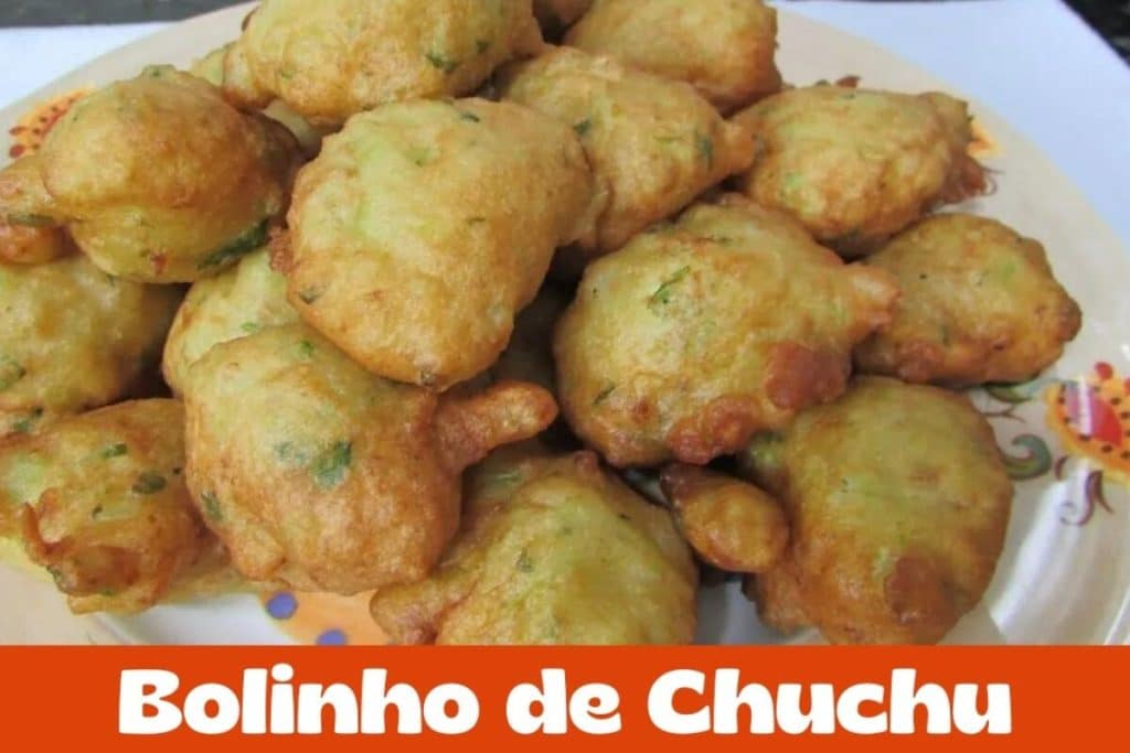 bolinho de chuchu