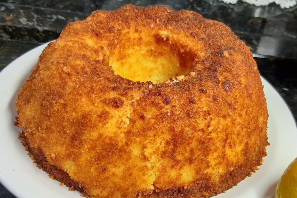bolo de laranja francês