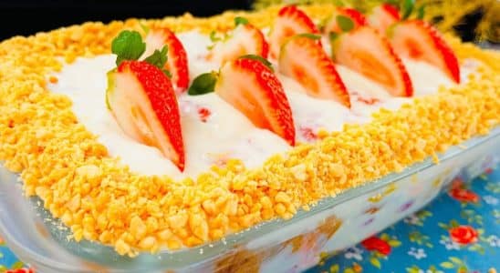 bolo gelado de panetone