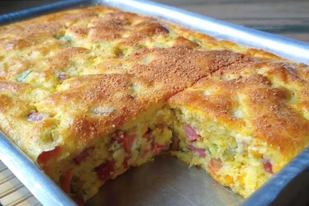 bolo salgado recheado