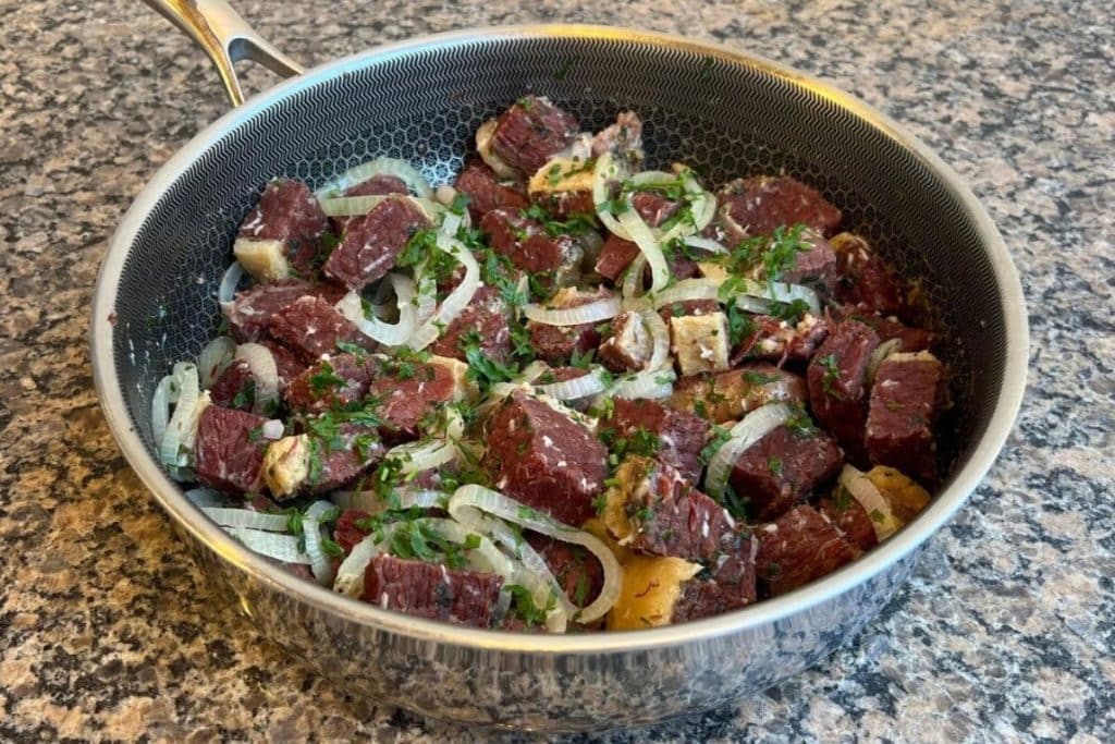 carne de sol refogada