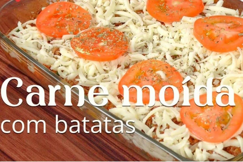 carne moída com batatas