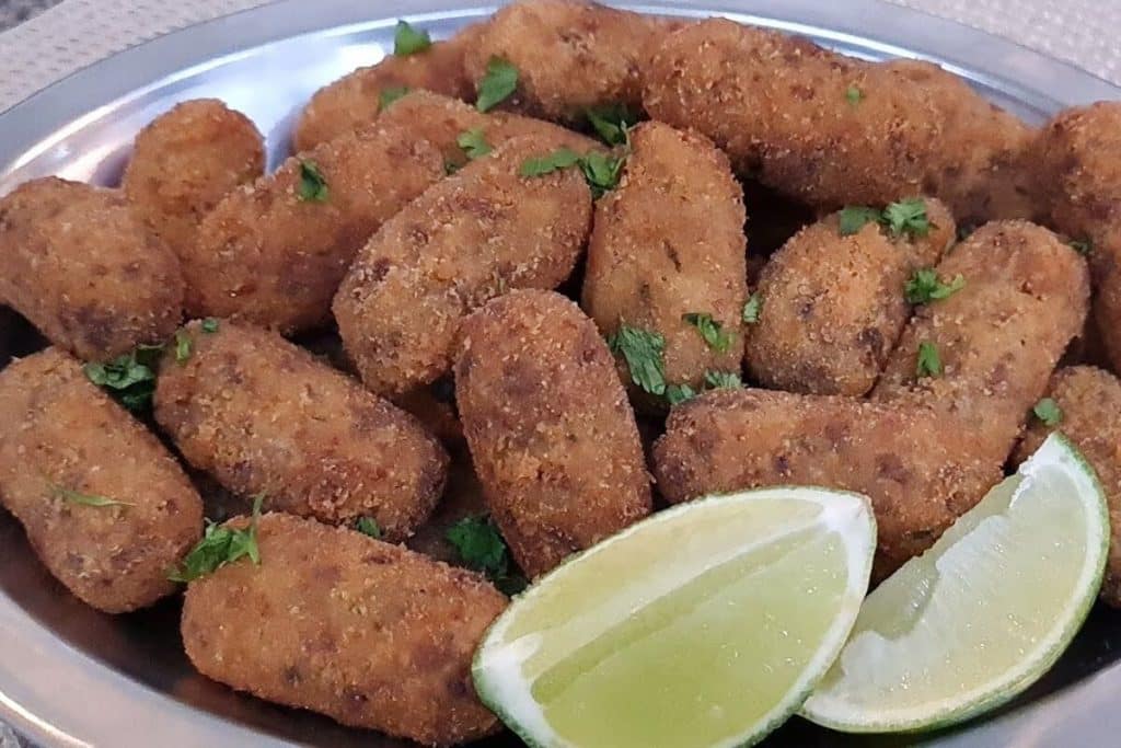 croquete de carne moída