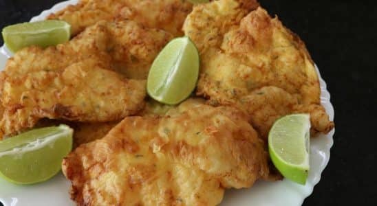 filé de frango empanado