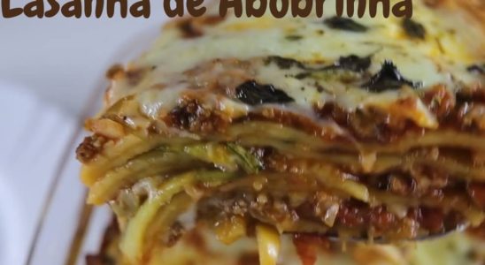 lasanha de abobrinha