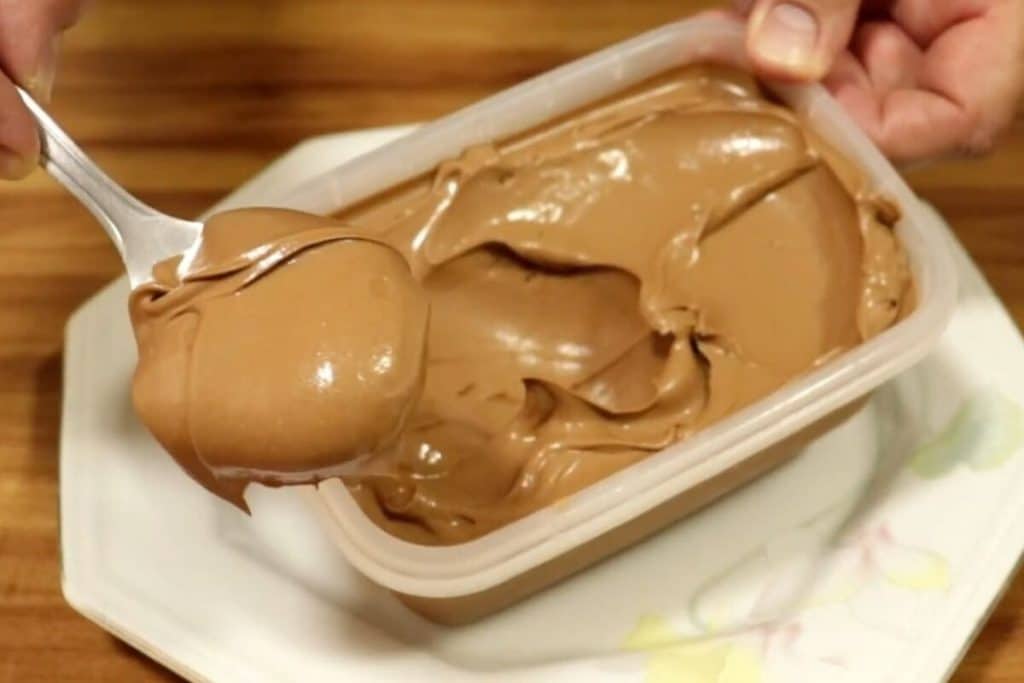 mousse de chocolate cremoso