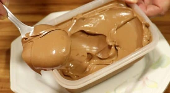 mousse de chocolate cremoso