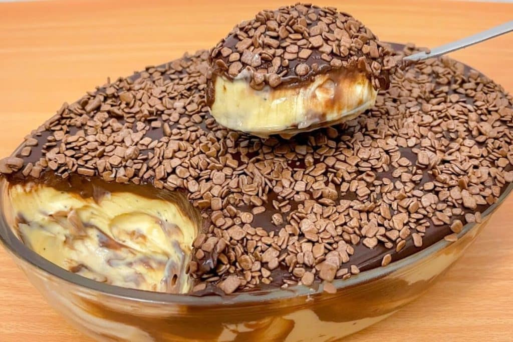 mousse de maracujá trufado