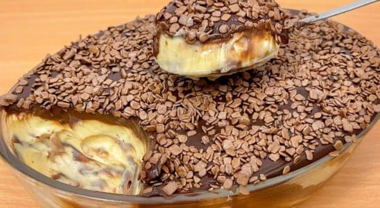 mousse de maracujá trufado