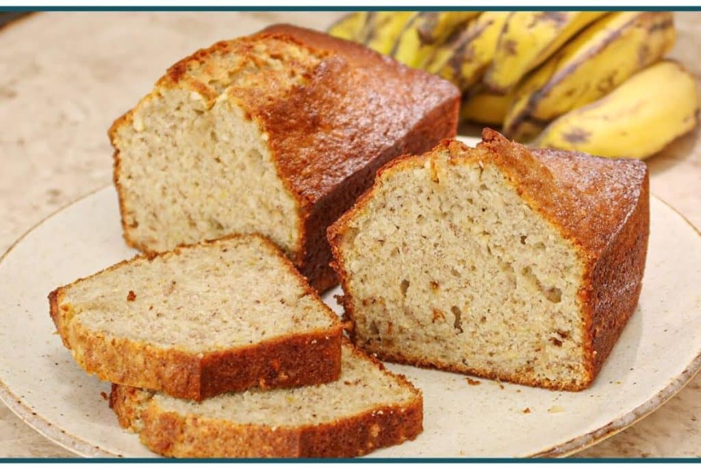 pão caseiro de banana