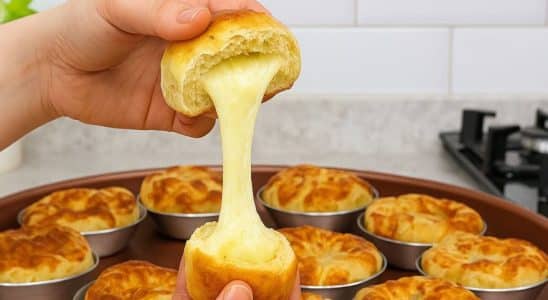 pãozinho de queijo de liquidificador