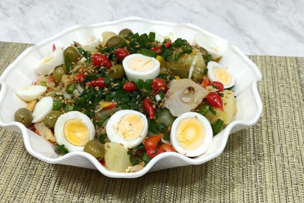 salada de bacalhau