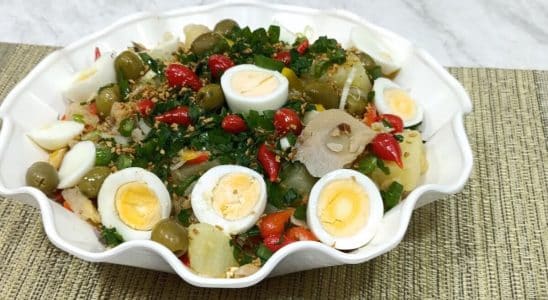 salada de bacalhau