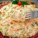 salada de repolho americana