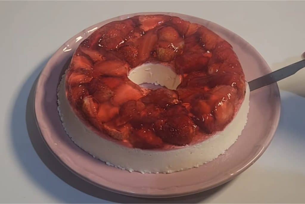 sobremesa de morango