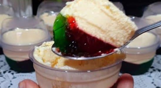 sobremesa de 2 ingredientes